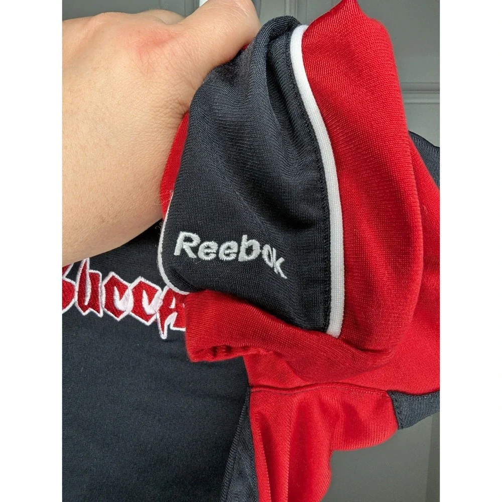 Reebok NFL Boys Sz 3T Tampa Bay Buccaneers Embroidered Full Zip Jacket Bucs